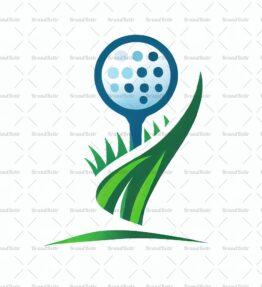 Golftee und Ball